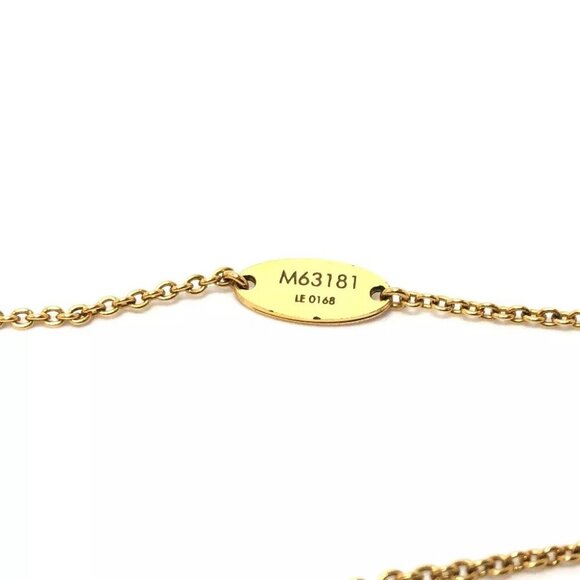 LOUIS VUITTON LV circle Essential V Pendant Necklace - Picture 4 of 11